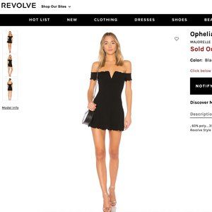 Revolve, MAJORELLE Ophelia Dress